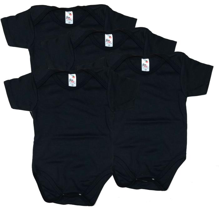 Wholesale Newborn Baby Bodysuit Short Sleeve Plain  # 4419 Short