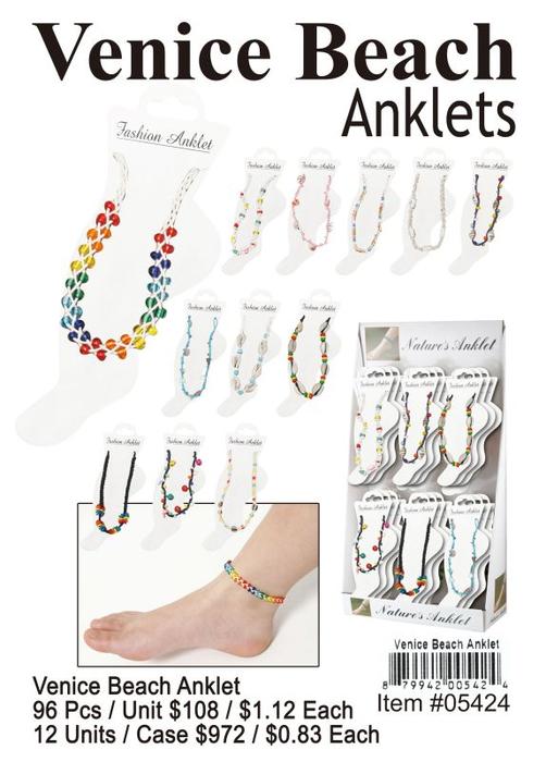 Venice Beach Anklet - 96 Pieces Unit