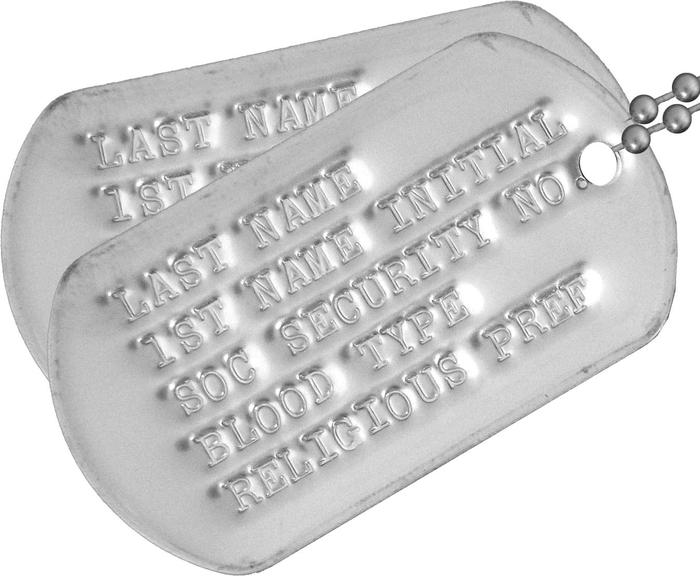 1964 to Present Dog Tags - DT2
