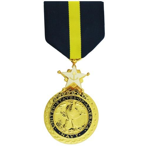 Navy/Marine Distinguished Service Anodized Full Size Medal - FSA447