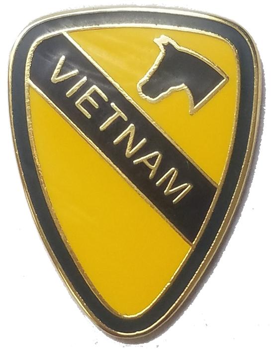 1st Cavalry Division Vietnam Pin - 13091 (1 inch)