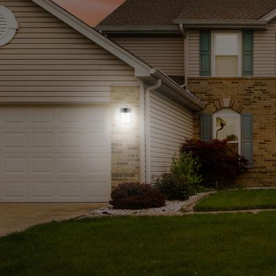4? LED Mini Wallpack Security Light