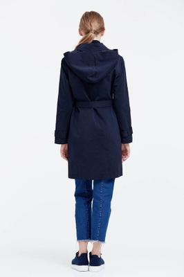 GREY COAT WITH FUR COLLARn
