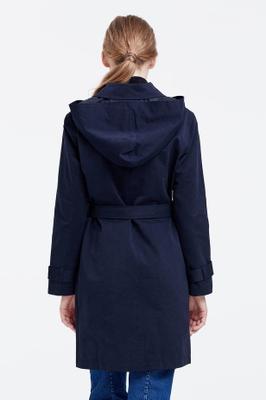 GREY COAT WITH FUR COLLARn