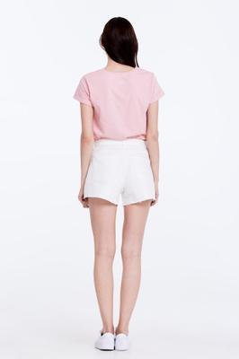 SHORT WHITE DENIM SHORTSn