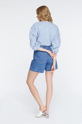DENIM SHORTS WITH BUTTONSn