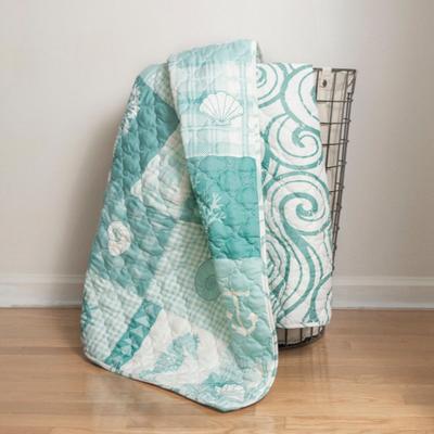 Seahorse Grid Bedding Sets