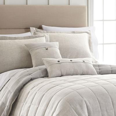 Light Grey Linen Bedding Collection