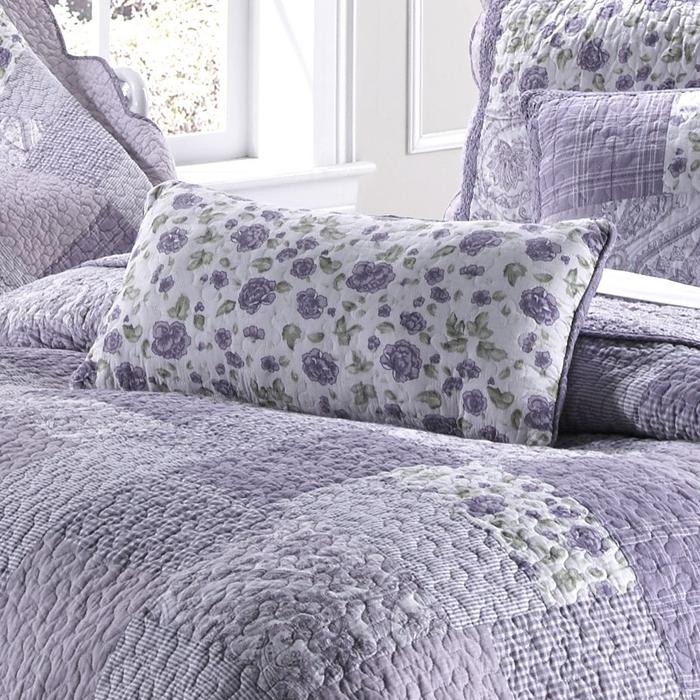 Decorative Pillow - Rectangle, Lavender Rose