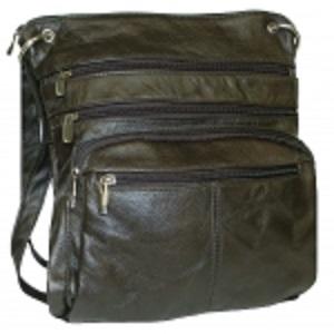 LEATHER SHOULDER IPAD MESSENGER BAG KP031