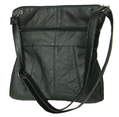 LEATHER SHOULDER IPAD MESSENGER BAG KP031