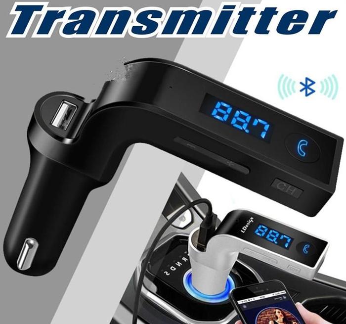 FM CAR RADIO TRANSMITTER-BLUETOOTH