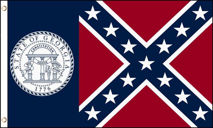 GEORGIA REBEL FLAG