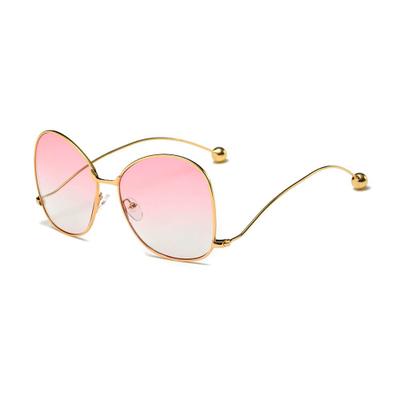 CD05 Women's Trendy Oversize Pantone Lens Sunglasses