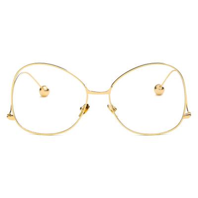 CD05 Women's Trendy Oversize Pantone Lens Sunglasses