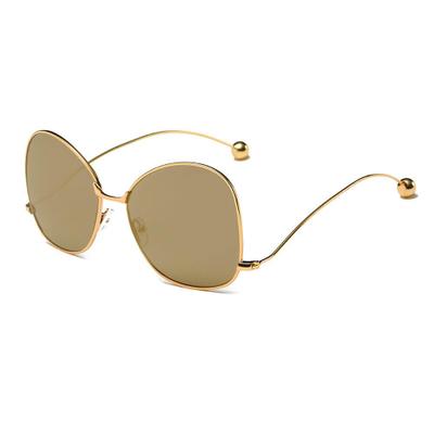 CD05 Women's Trendy Oversize Pantone Lens Sunglasses