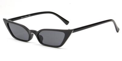 S1052 - Women Retro Vintage Slim Cat Eye Sunglasses
