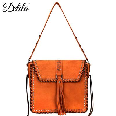 LEA-6043 Delila 100% Genuine Leather Collection Hobo