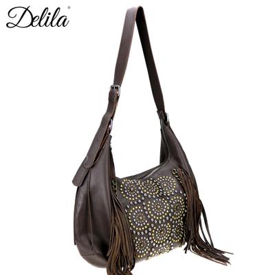 LEA-6048 Delila 100% Genuine Leather Collection Hobo