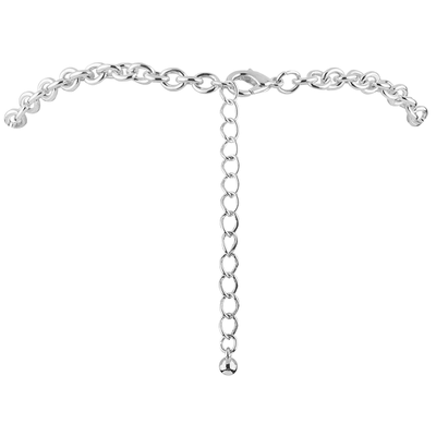 THE CRYSTAL BEADED TASSEL NECKLACE | LIGHT PINK