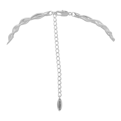 THE COLORFUL STONE CROSS PENDANT NECKLACE | WIDE