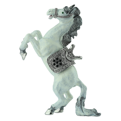 THE CRYSTAL HORSE TRINKET BOX | WHITE
