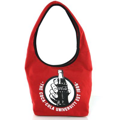 Officially Licensed Classic Glass Bottle Coca-Cola University Hobobag