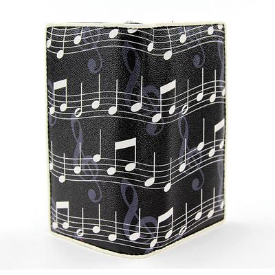 Musical Notes Wallet in Vinyl