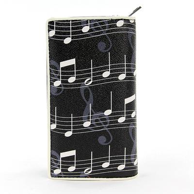 Musical Notes Wallet in Vinyl