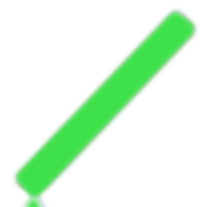 Premium LED Foam Cheer Sticks Green