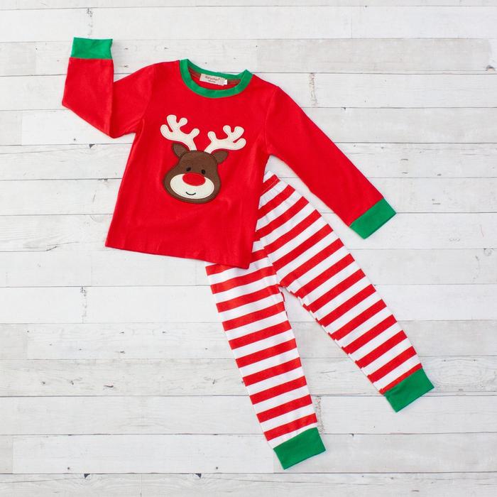 Rudolph Reindeer Pajamas - Top & Pants