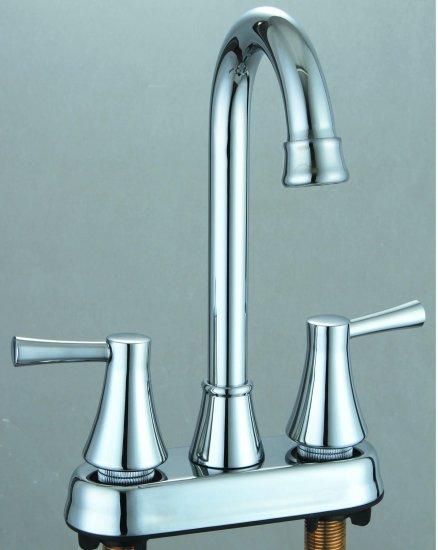 Stainless steel outlet pipe Kitchen and Bathroom Faucet -YX007