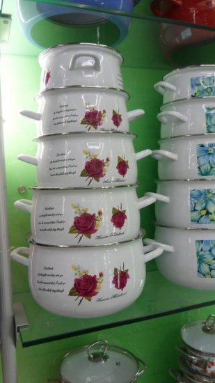 Ceramic with Glass Cover Cooking Pot -CP002