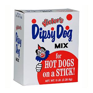 Dipsy Dog Corn Dog Mix 5 lb bag (6 count)