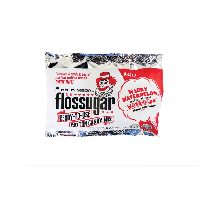 Wacky Watermelon 8-oz. Flossugar Pouches (24 count)