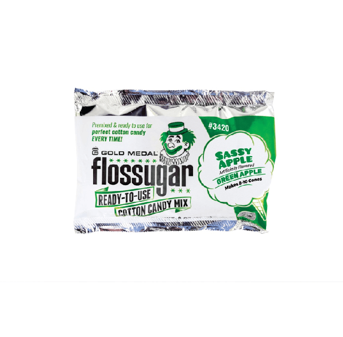 Sassy Apple 8-oz. Flossugar Pouches (24 count)