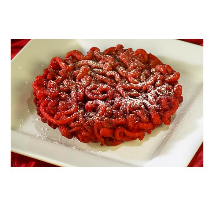 Red Velvet Funnel Cake Mix Additive 4 lb. Jar