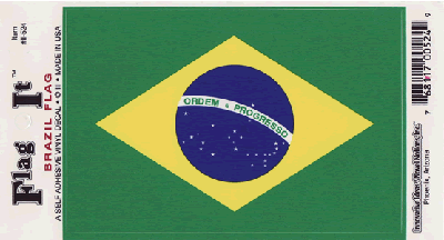Flag It - Brazil (6 pk)