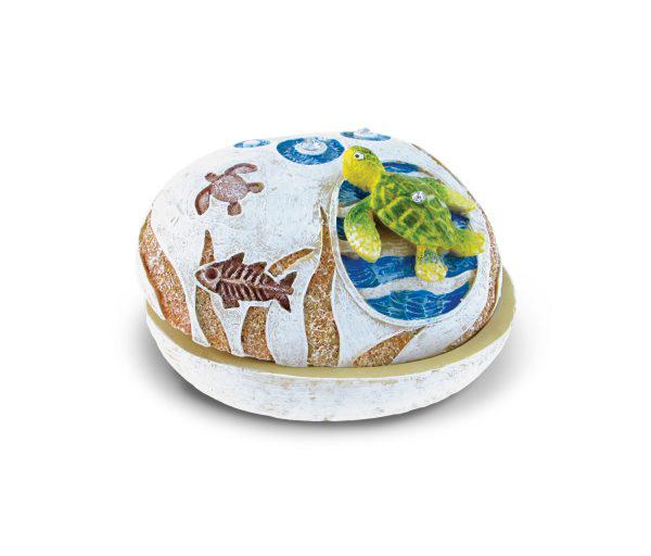 Sea Turtle – Stone Jewelry Box
