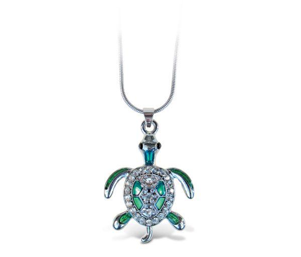 Sea Turtle – Sparkling Necklace