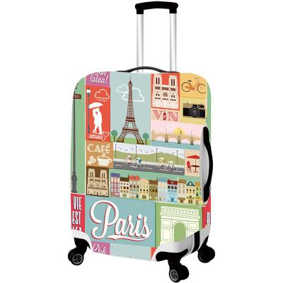 Paris Luggage Cover Large
