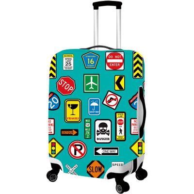 Sign Luggage Cover Large