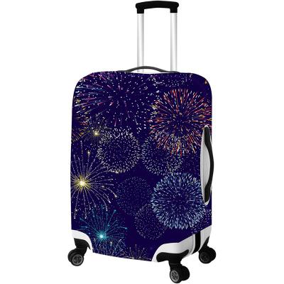 Fireworks Luggage Cover Large