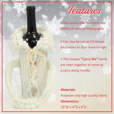 White Wine Bottle Cover