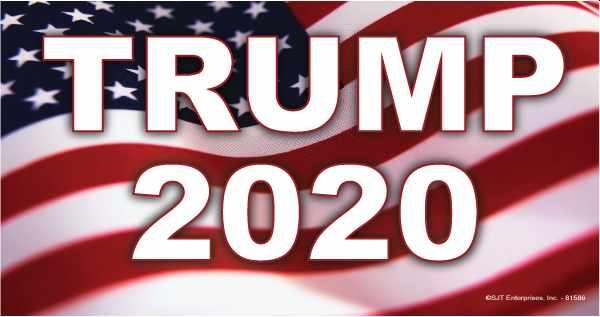 Trump Magnet 4 X 8 Flag 2020