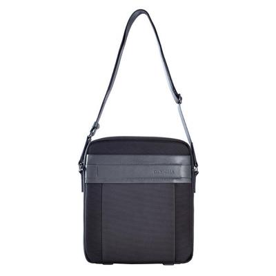 MESSENGER BAG- BALLISTIC NYLON WITH LEATHER
