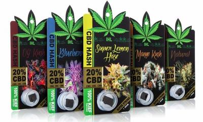 IHL CBD SATIVA BLACK HASH 1 GM