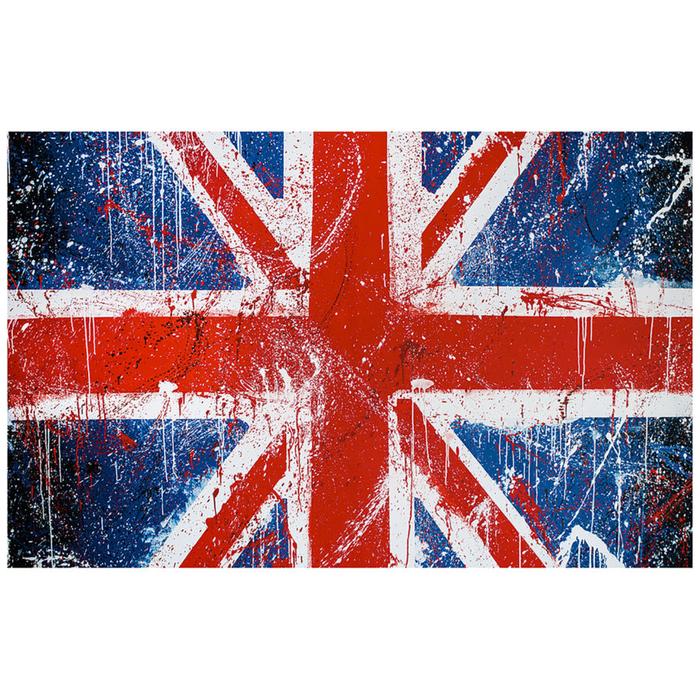 British Flag 14 x 22 Wall Art