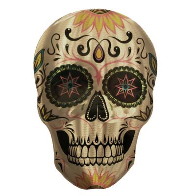 Sugar Skull Grind Base Wall Art