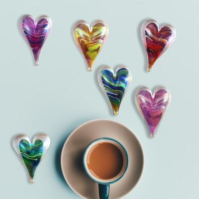 Large 5.5" Heart Paperweight [Special]